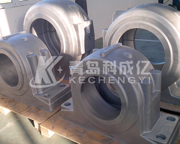 Steel band conveying bearing pedestal